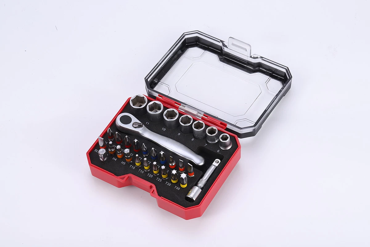 30 par&ccedil;alık Cırcır ve Tornavida ucu seti