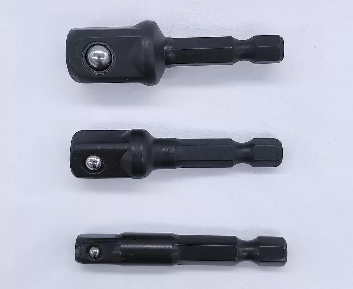 50mm 1/4", 3/8" ve 1/2" Soket Adapt&ouml;r&uuml;