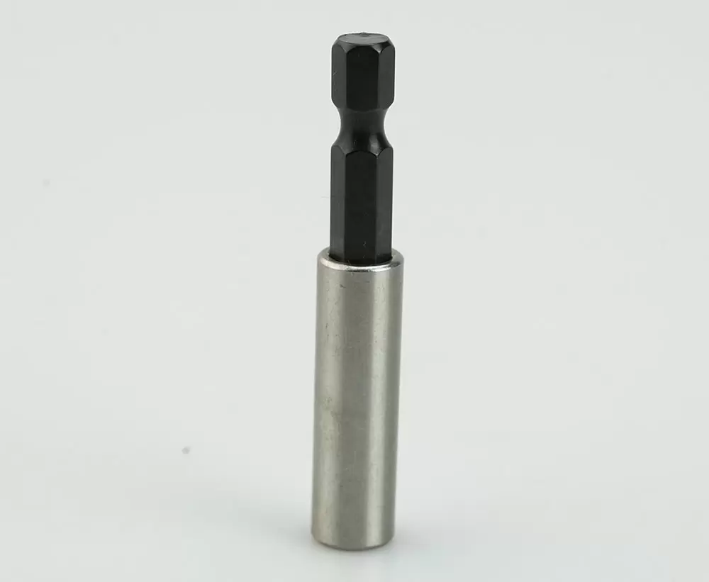 1/4" sürücü ve altıgen soketli 60 mm Manyetik Bit Tutucu Uzatması